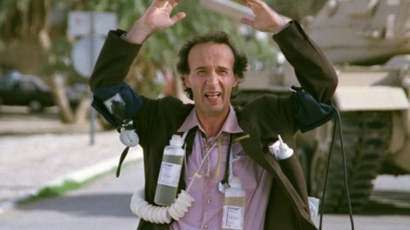 Photo from the movie The Tiger and the Snow