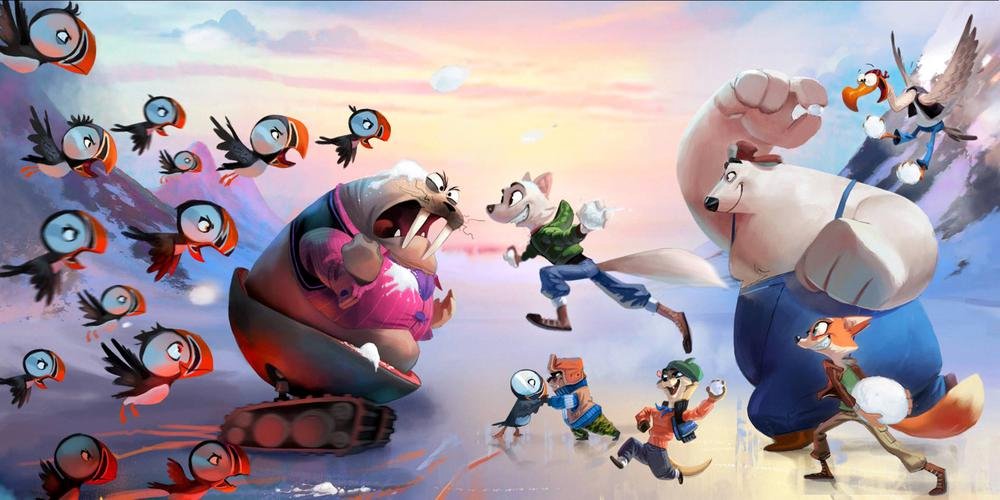 Photo du film Arctic Dogs