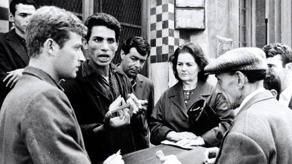 Photo from the movie The Battle of Algiers