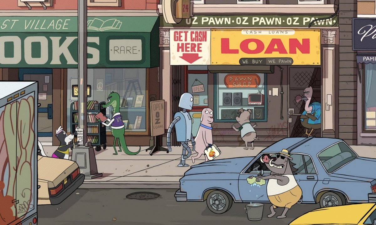 Photo from the movie Robot Dreams