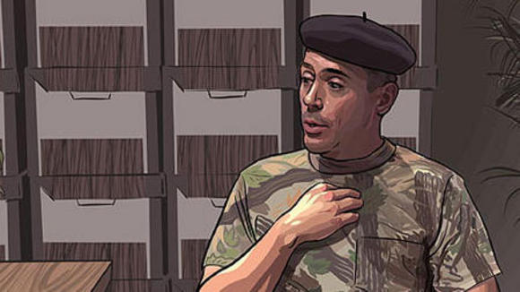 Photo from the movie A Scanner Darkly