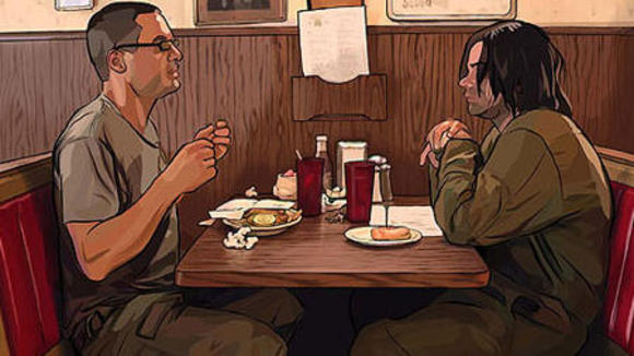 Photo from the movie A Scanner Darkly
