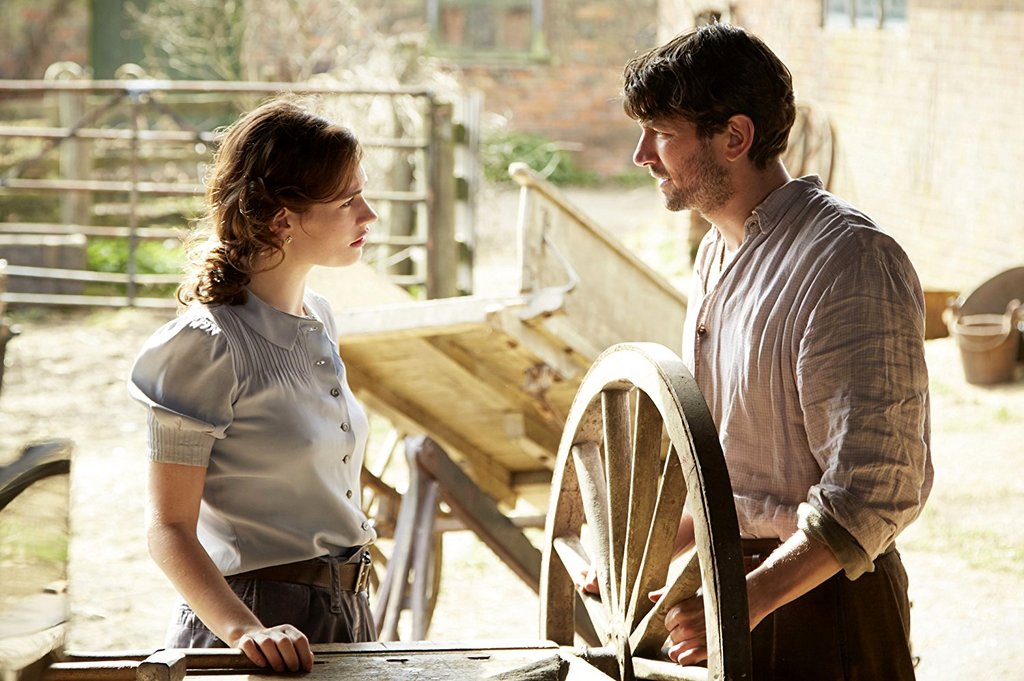 Photo from the movie The Guernsey Literary and Potato Peel Pie Society