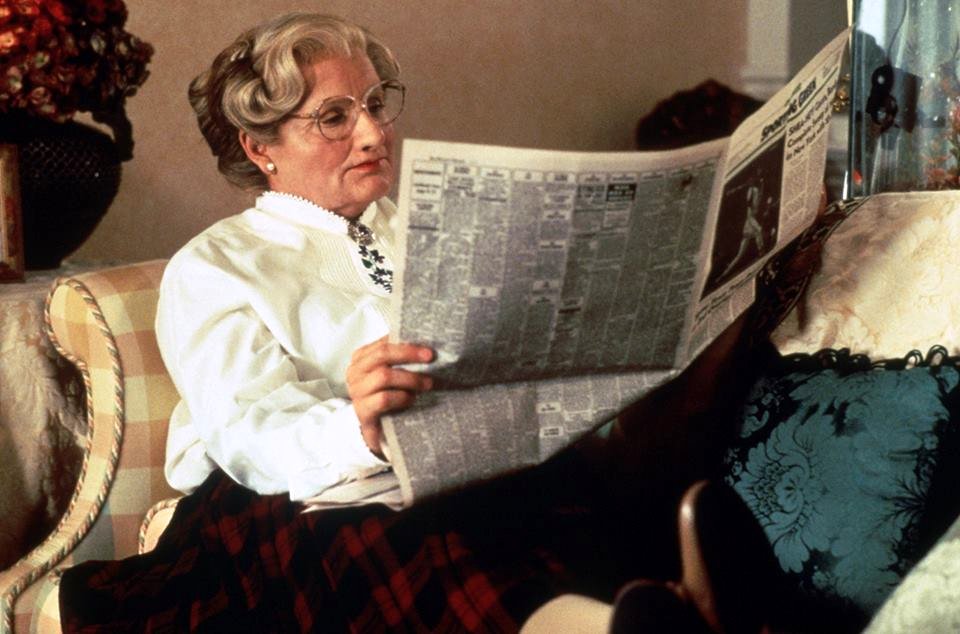 Photo du film Madame Doubtfire v.f.
