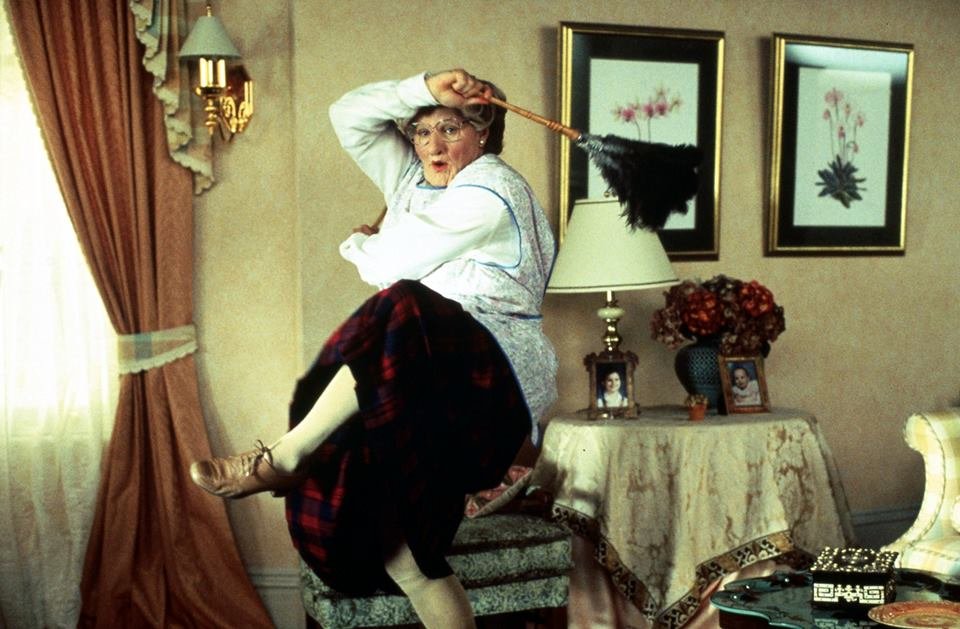 Photo du film Madame Doubtfire v.f.