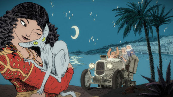 Photo from the movie The Rabbi's Cat