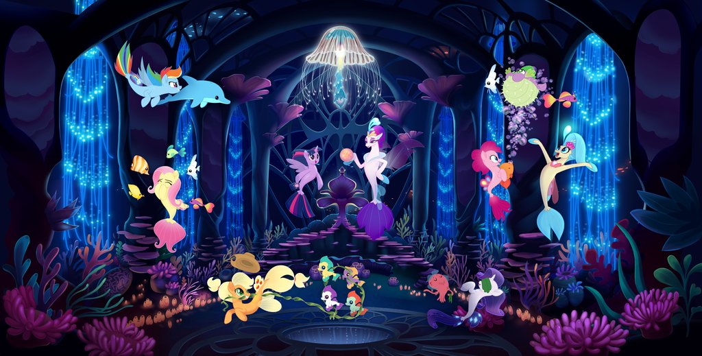 Photo from the movie My Little Pony: The Movie
