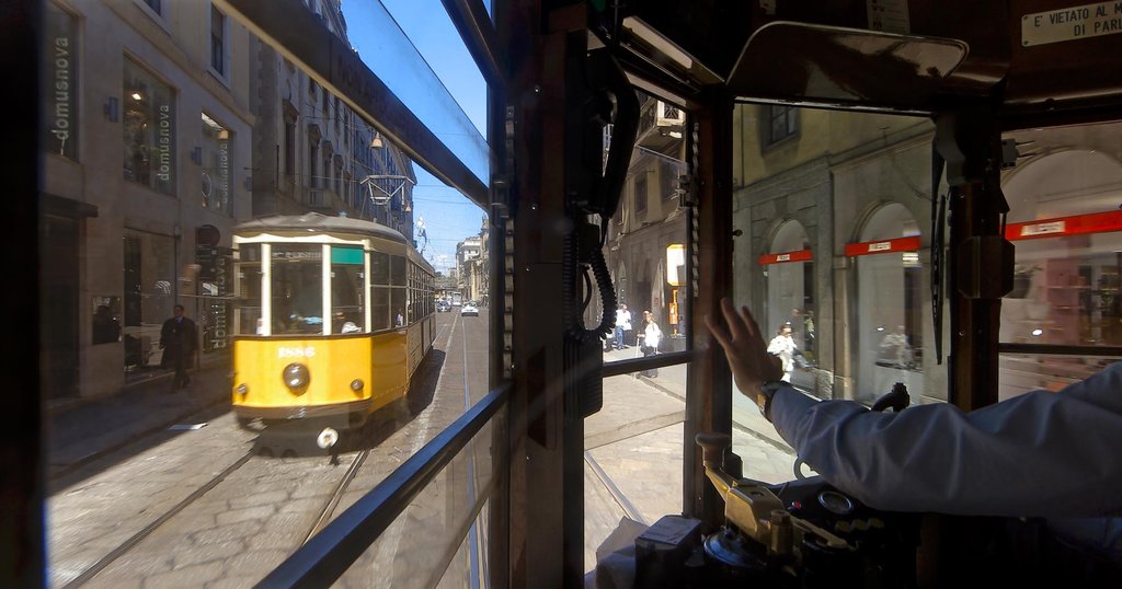 Photo from the movie The Trolley