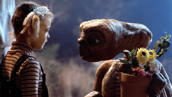 Photo from the movie E.T. The Extra-Terrestrial
