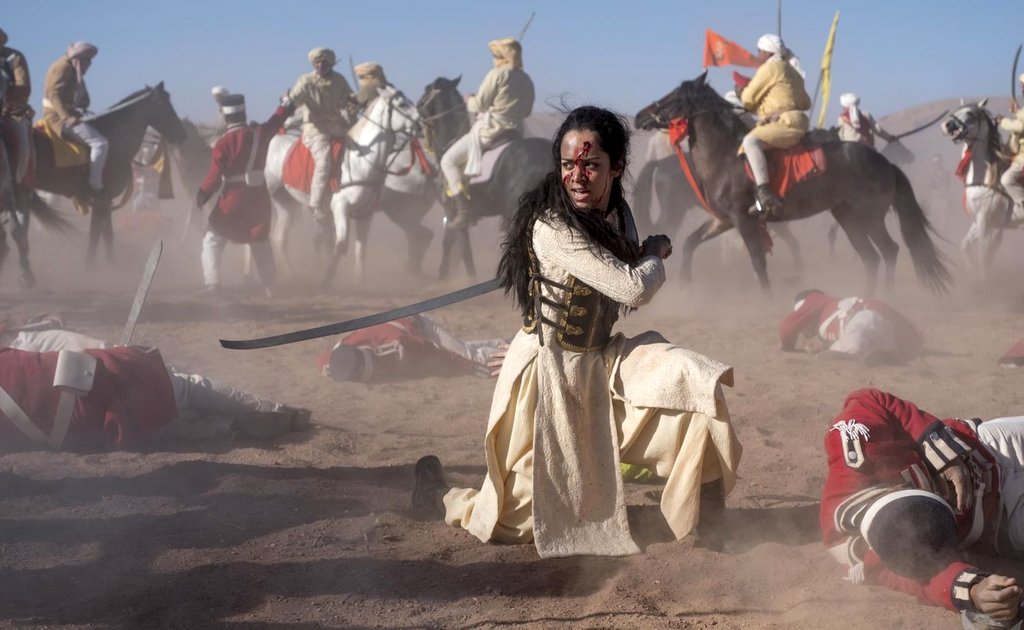 Photo from the movie The Warrior Queen of Jhansi