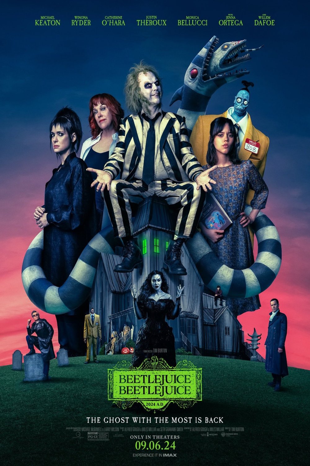 L'affiche du film Beetlejuice Beetlejuice