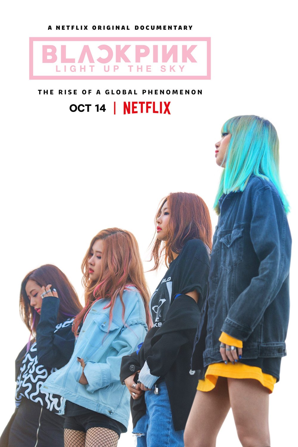 L'affiche du film Blackpink: Light Up the Sky