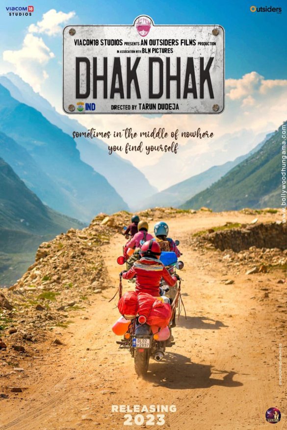 L'affiche du film Dhak Dhak