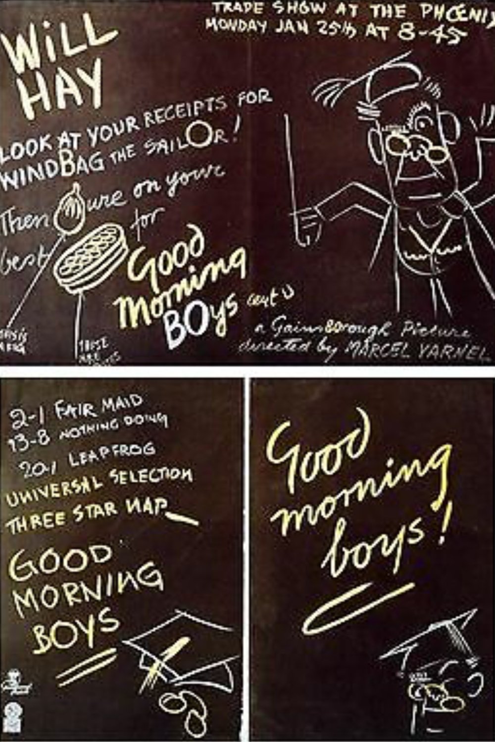 L'affiche du film Good Morning, Boys