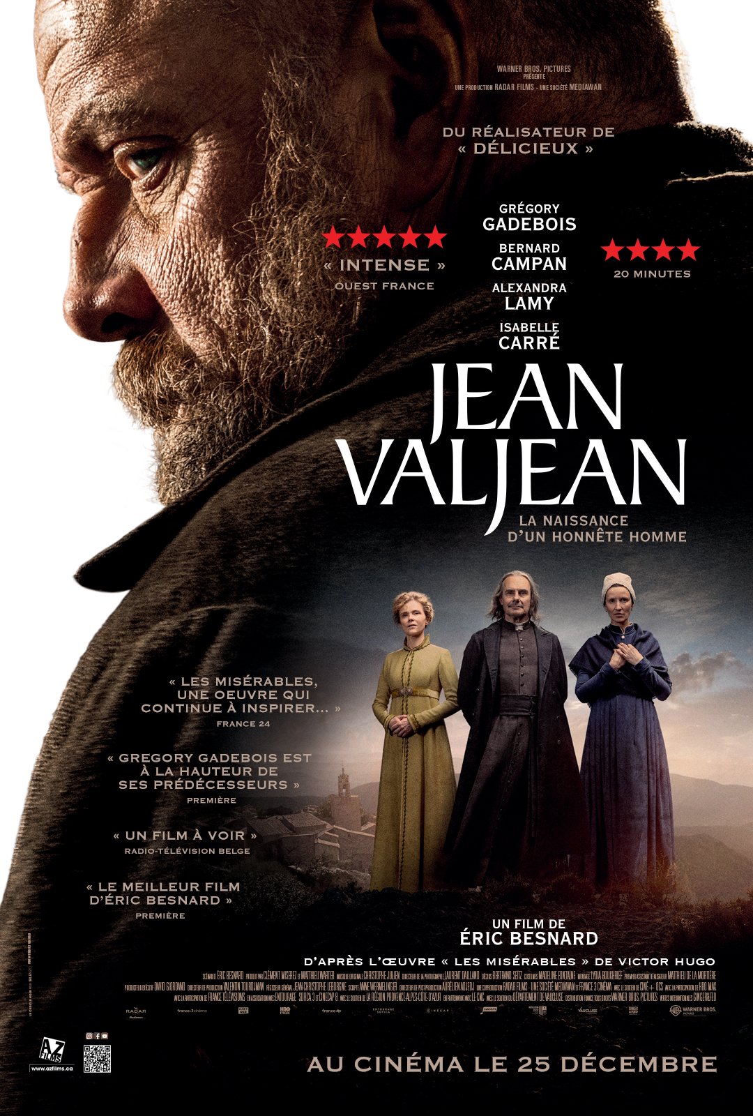 L'affiche du film Jean Valjean