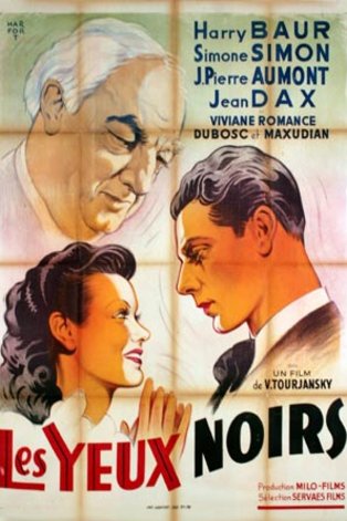 L'affiche du film Les Yeux noirs