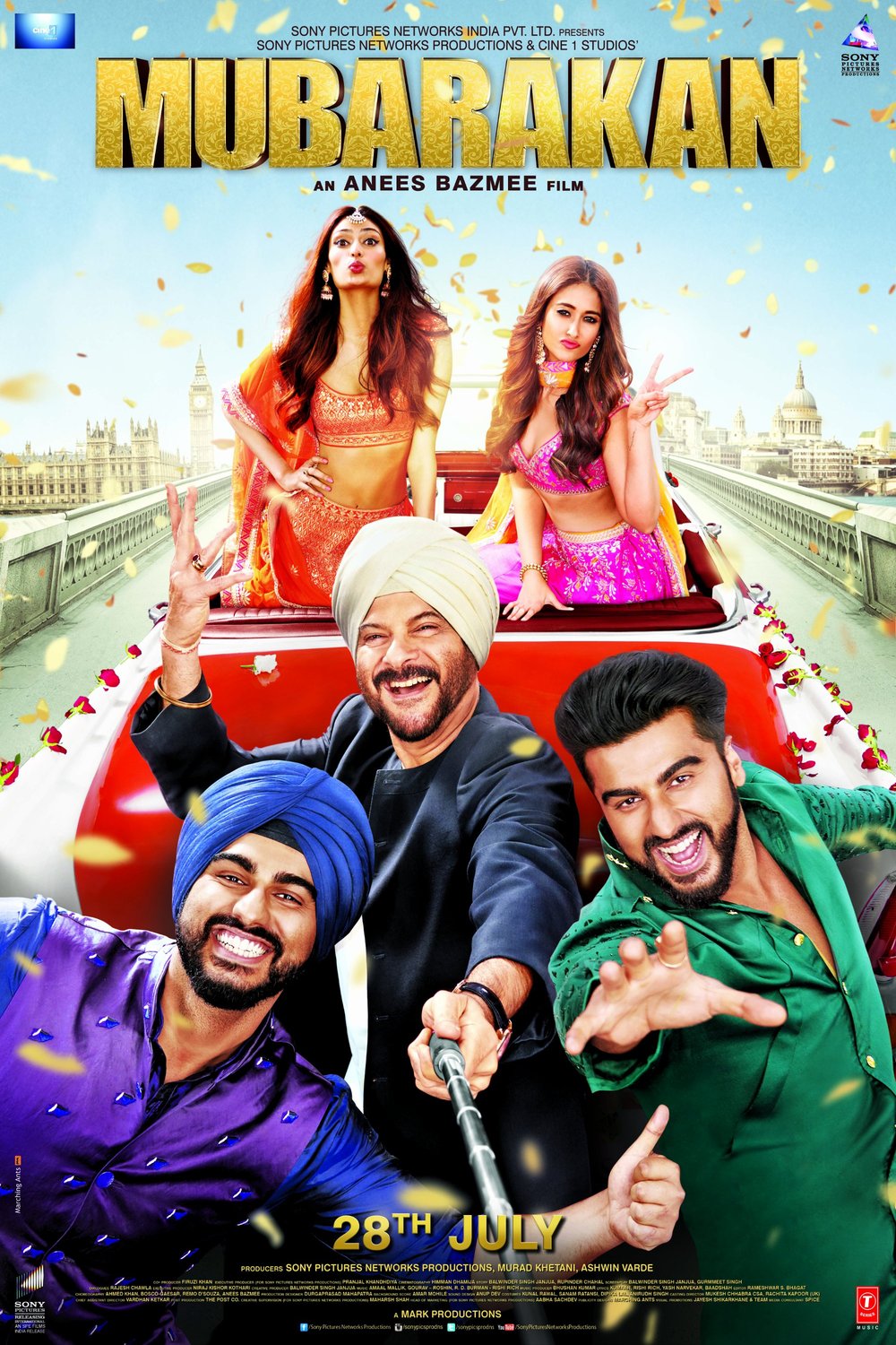 L'affiche du film Mubarakan