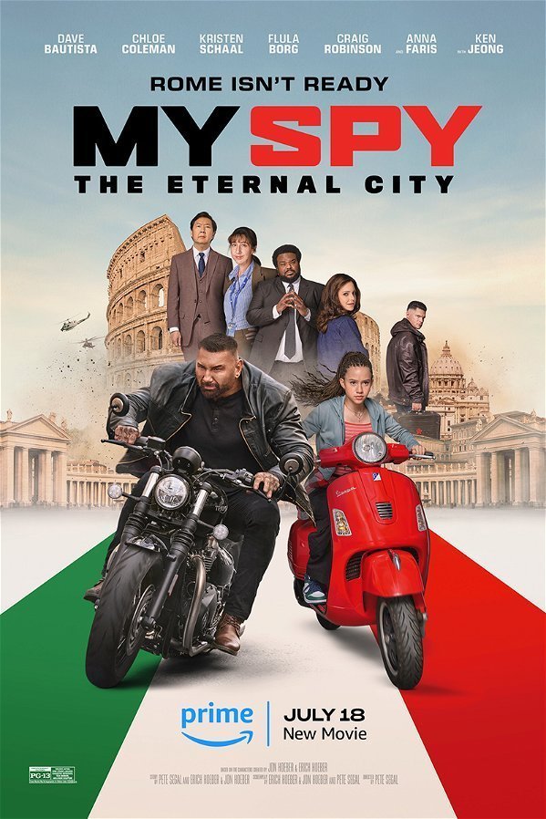 L'affiche du film My Spy: The Eternal City