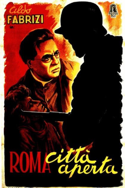 L'affiche du film Rome, ville ouverte