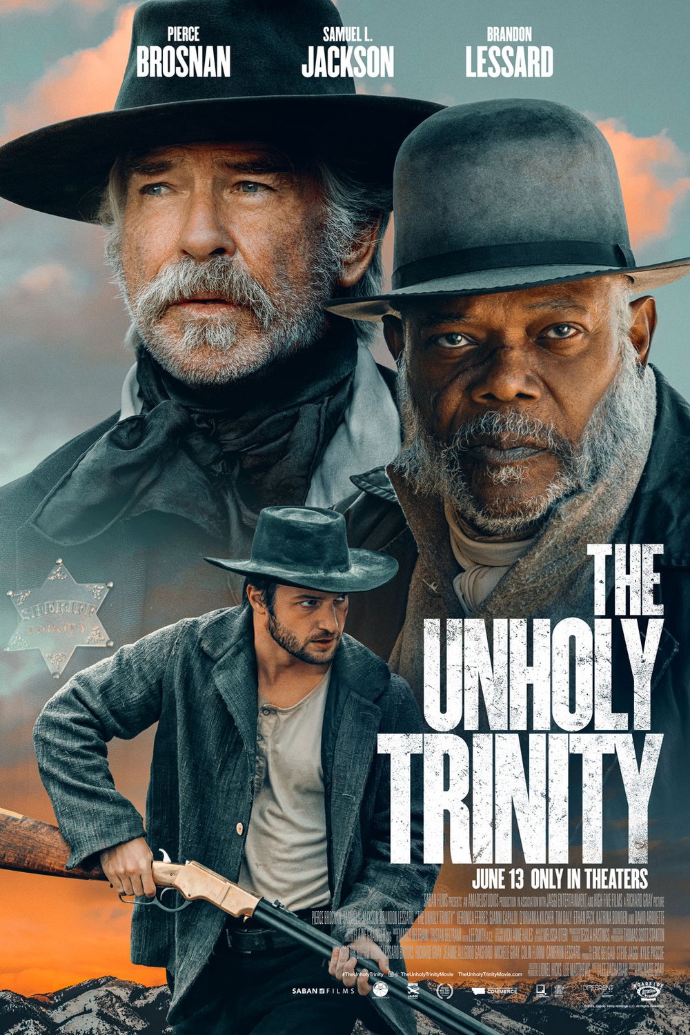 L'affiche du film The Unholy Trinity