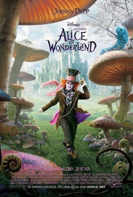 L'affiche du film Alice in Wonderland