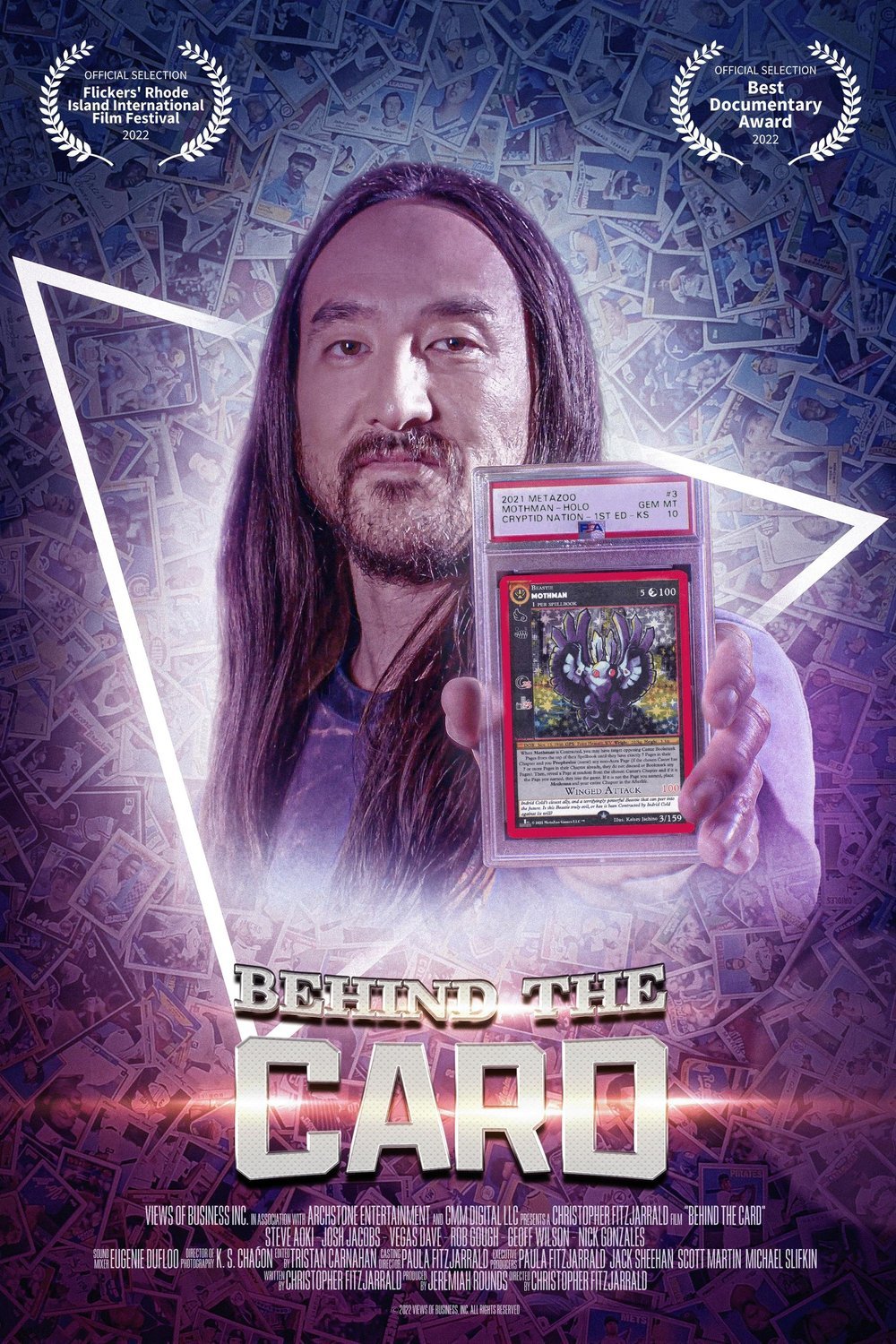 L'affiche du film Behind the Card
