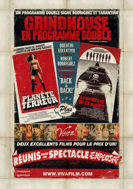 L'affiche du film Grindhouse v.f.