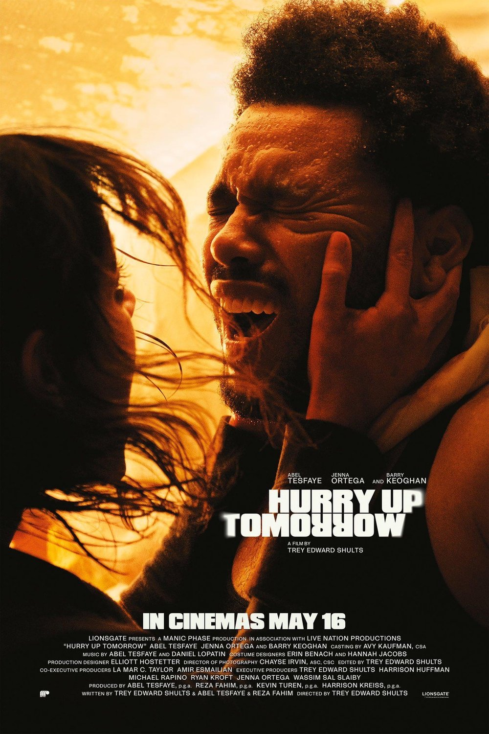 L'affiche du film Hurry Up Tomorrow