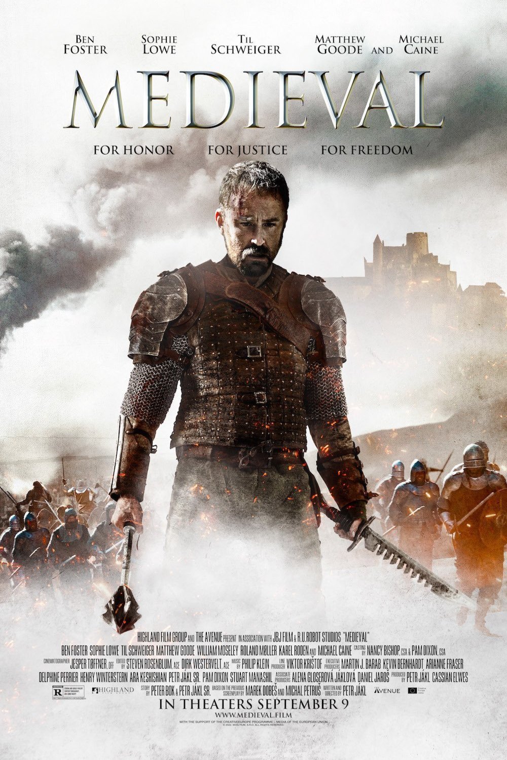 L'affiche du film Medieval