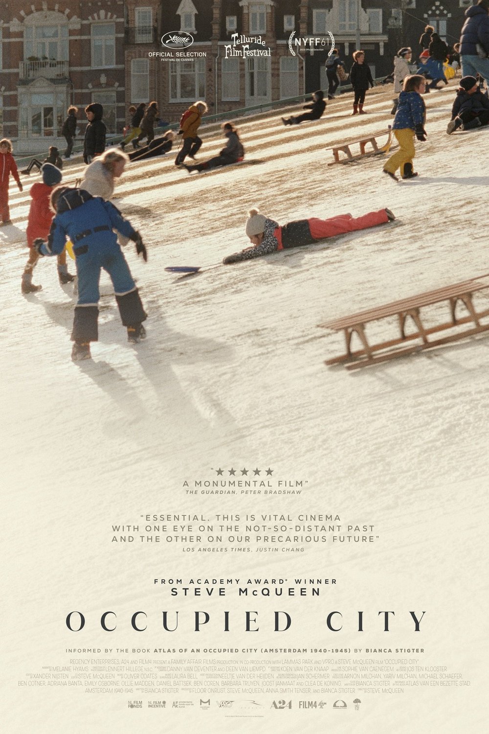 L'affiche du film Une ville occupée