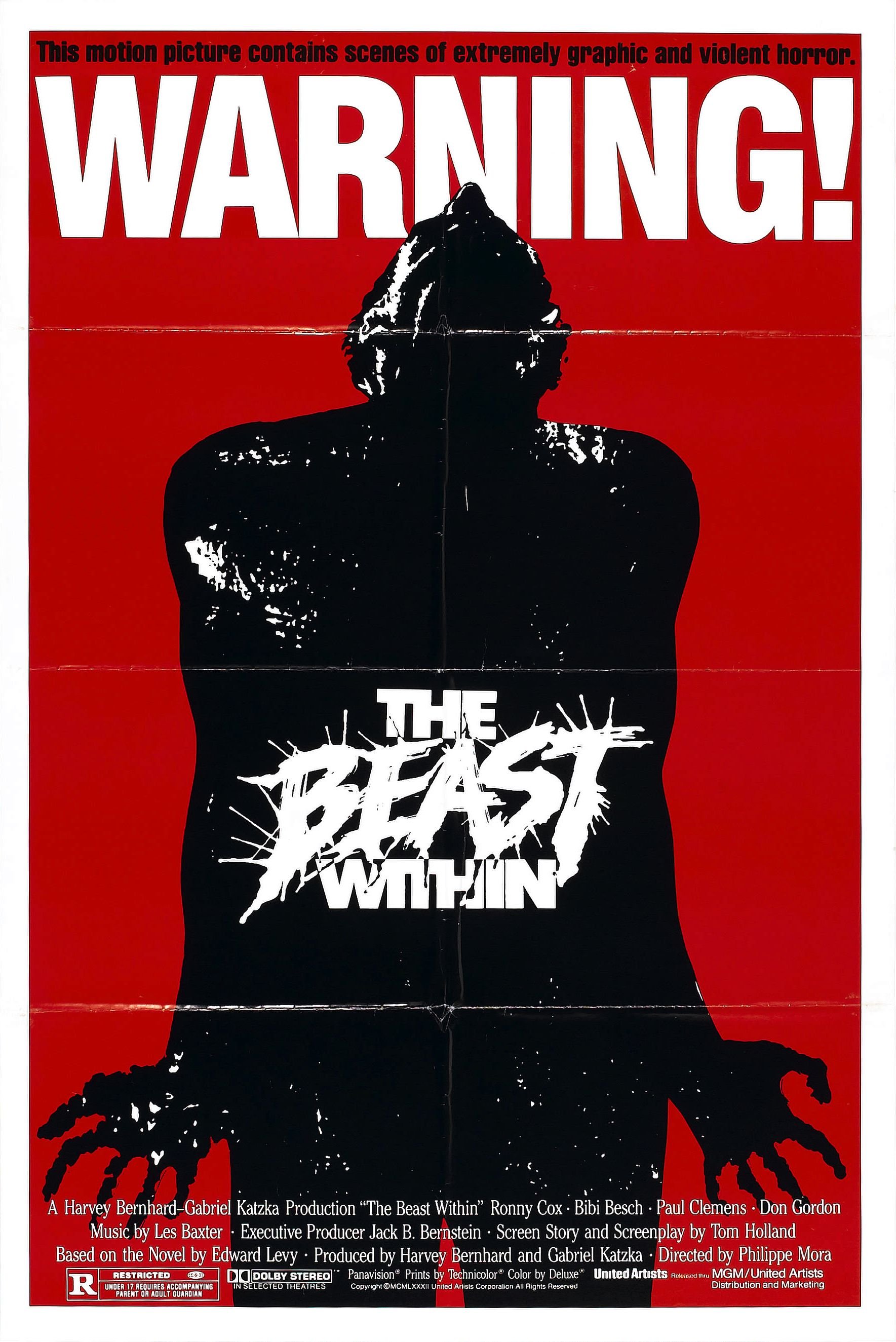 L'affiche du film The Beast Within