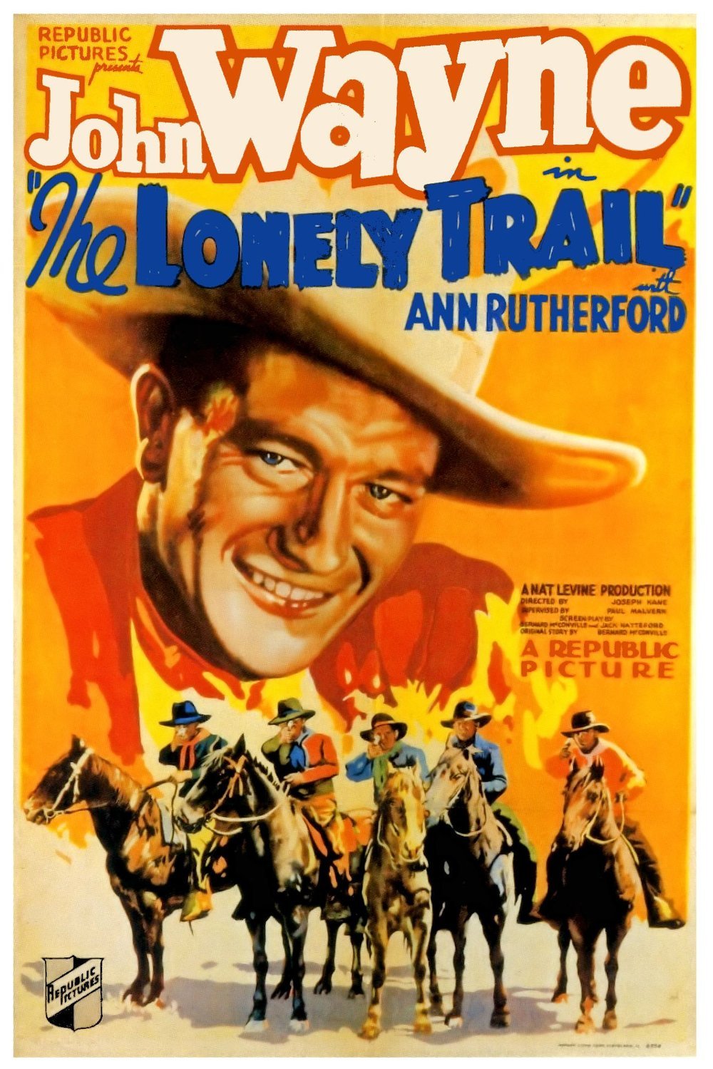 L'affiche du film La Chevauchée solitaire