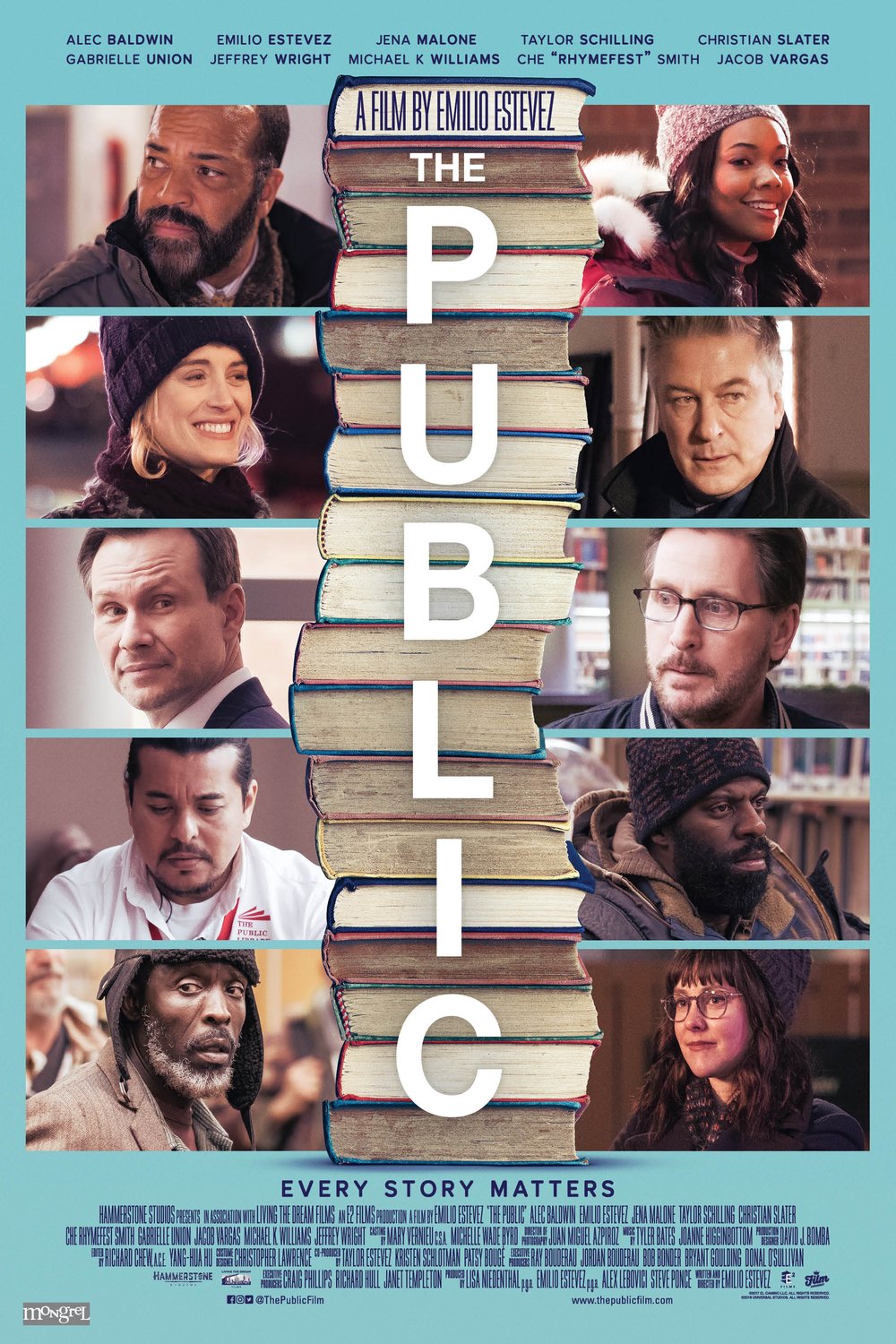 Poster of the movie The Public [2018]