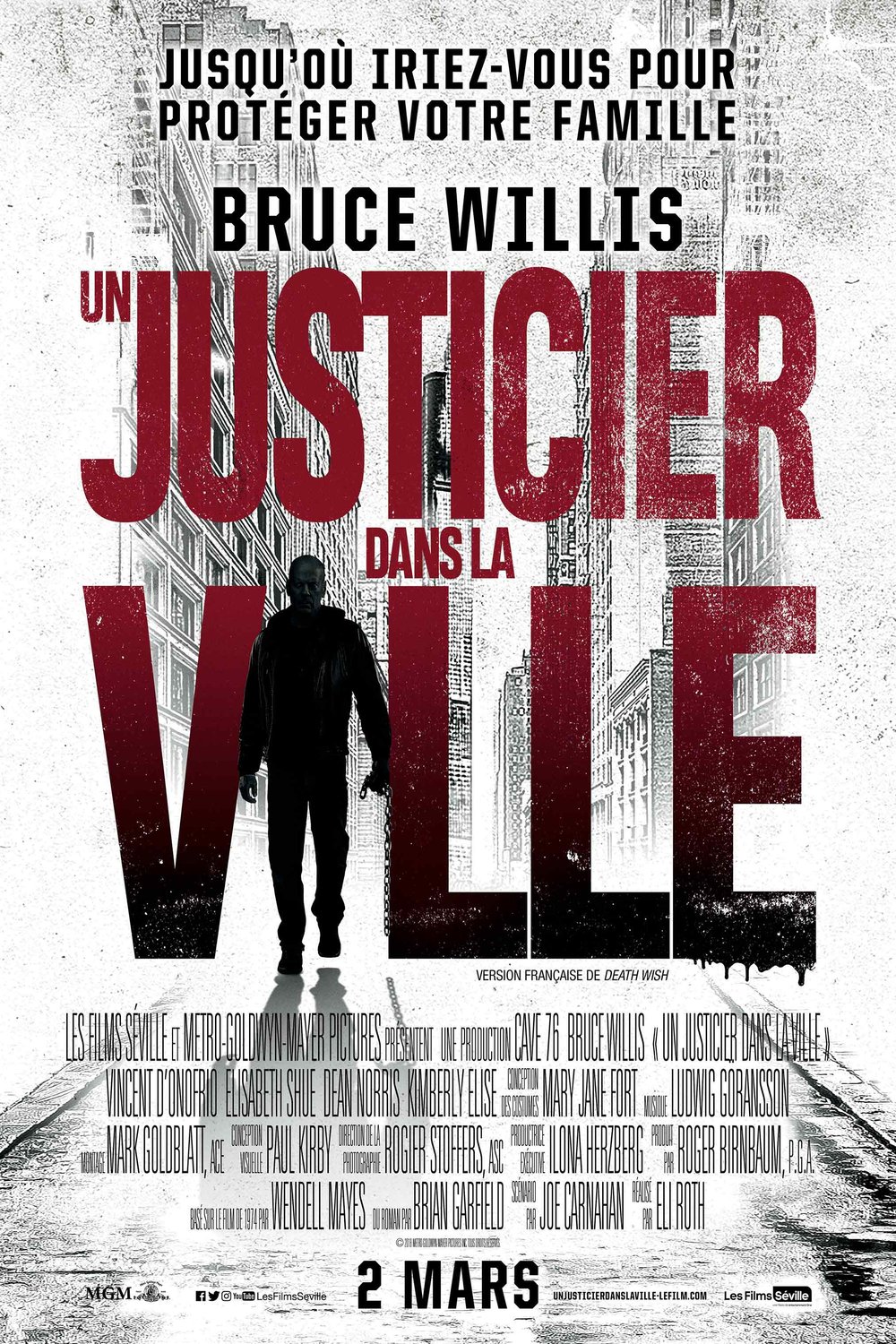 L'affiche du film Un Justicier dans la ville