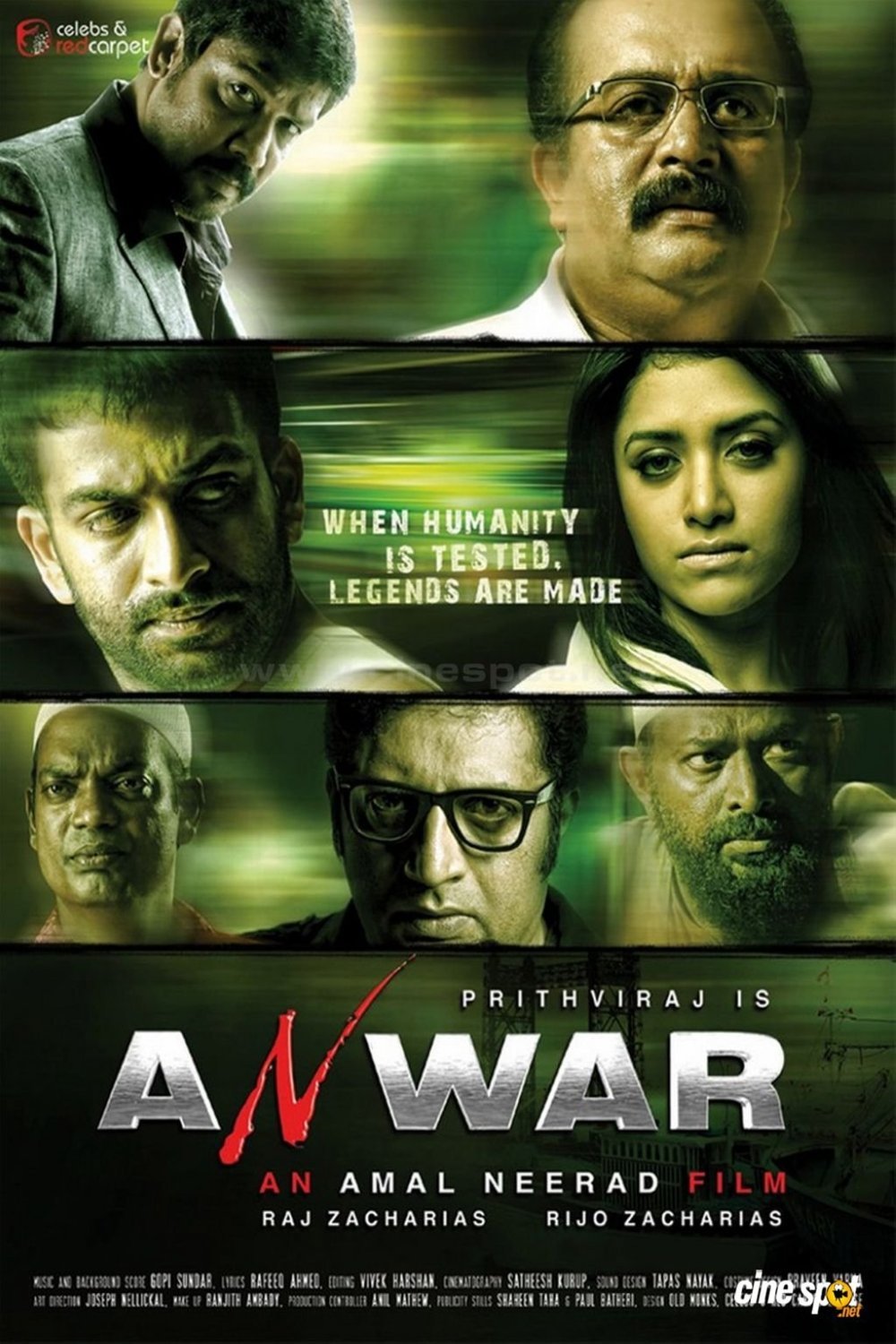 L'affiche du film Anwar