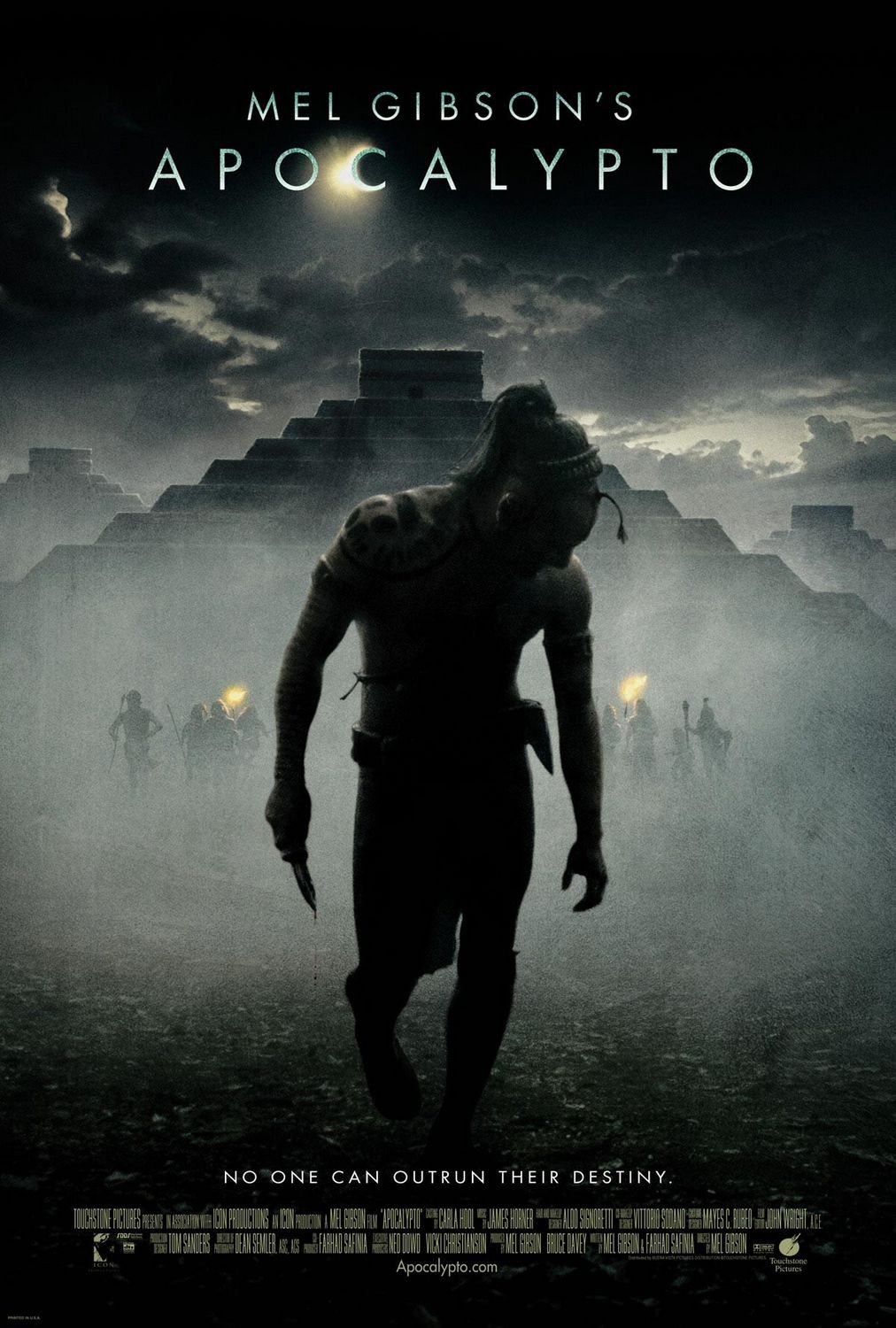 L'affiche du film Apocalypto v.f.