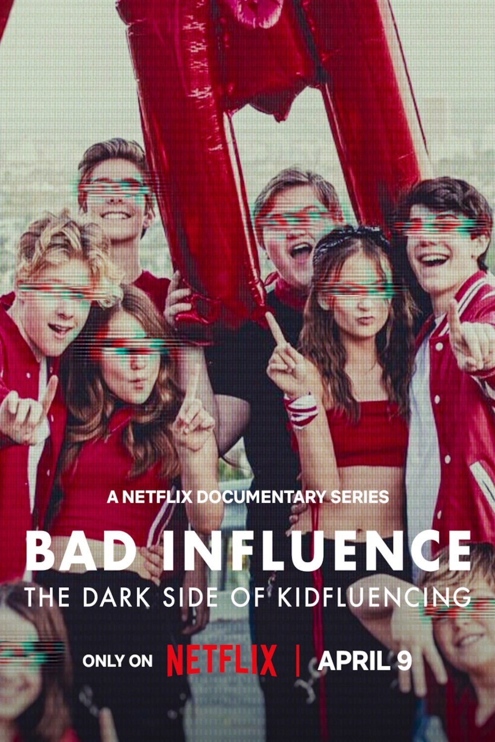 L'affiche du film Bad Influence: The Dark Side of Kidfluencing