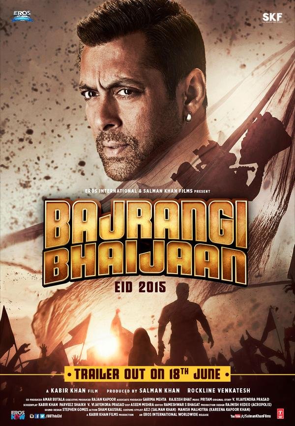 L'affiche du film Bajrangi Bhaijaan