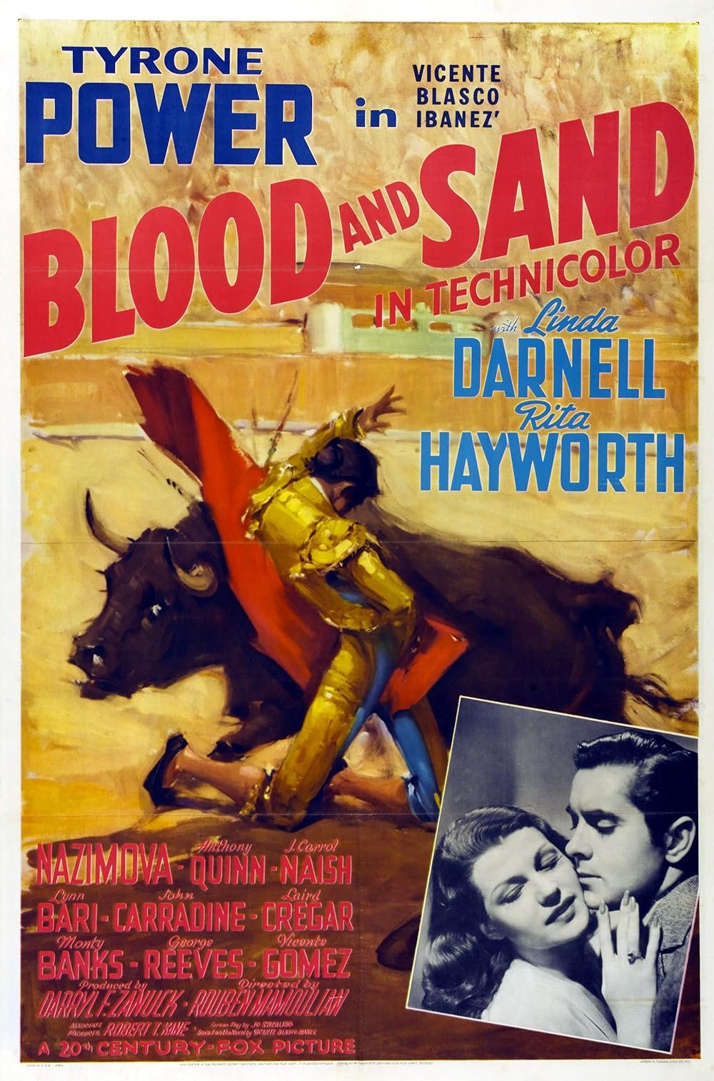 Poster of the movie Blood and Sand [1941]