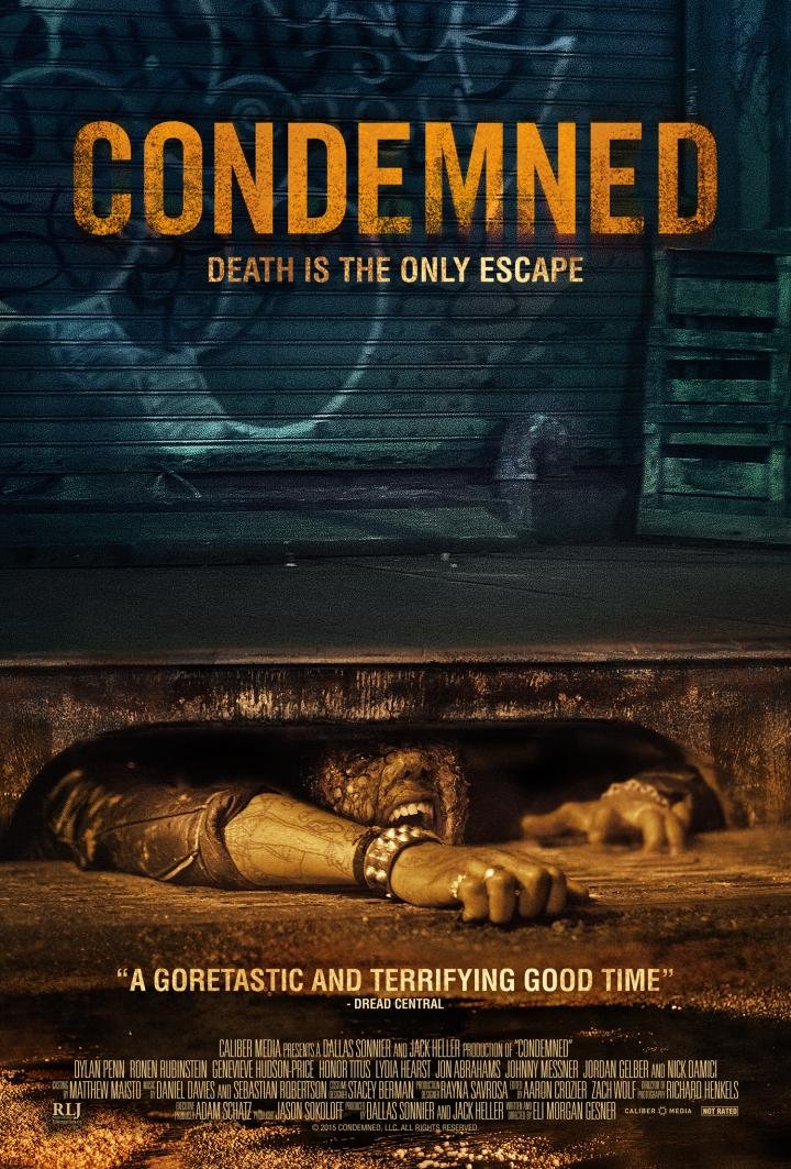 L'affiche du film Condemned