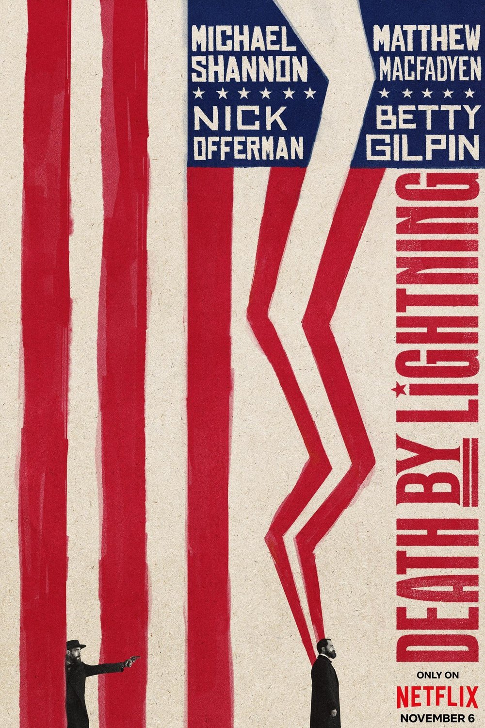 L'affiche du film Death by Lightning