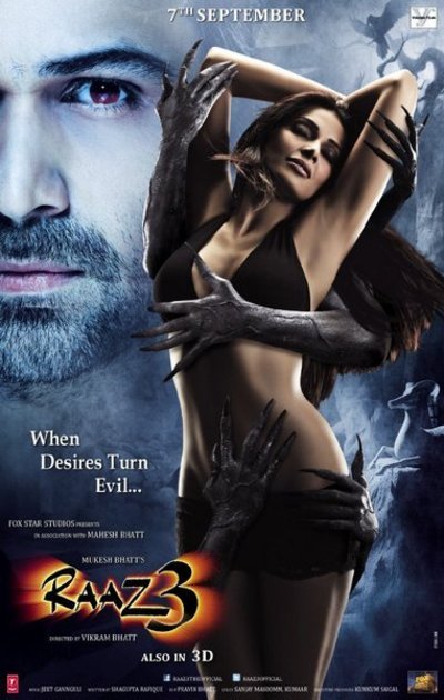 L'affiche du film Raaz 3: The Third Dimension