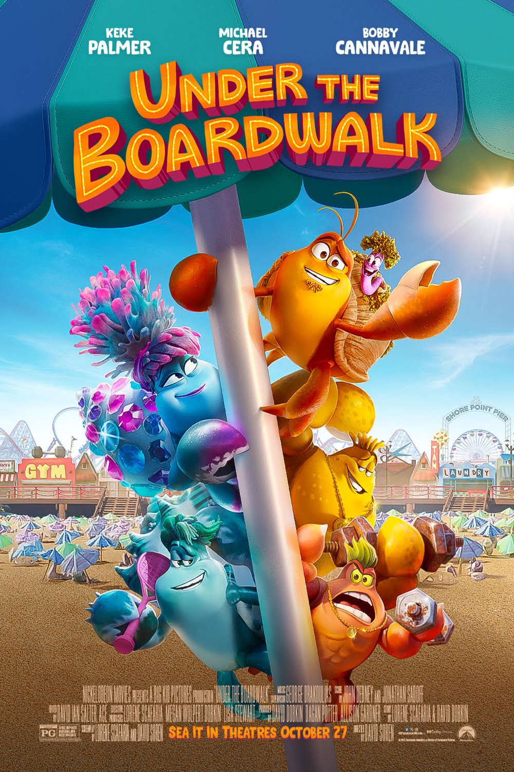 L'affiche du film Under the Boardwalk