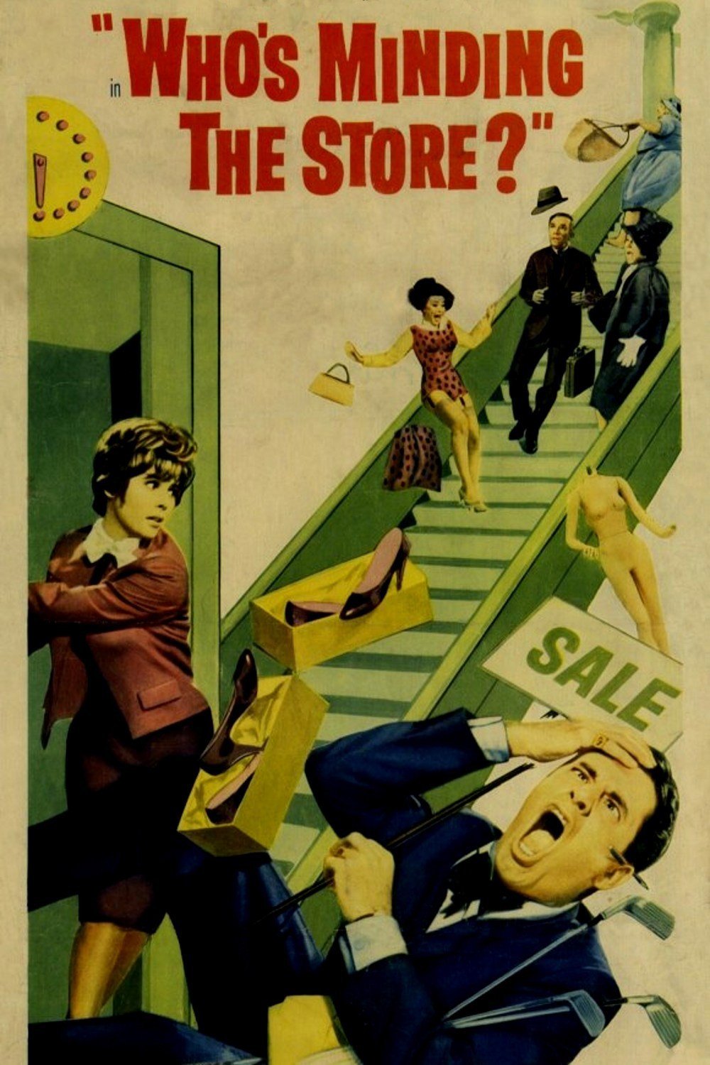 L'affiche du film Who's Minding the Store?