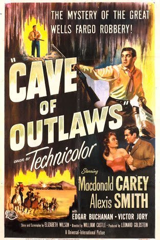 L'affiche du film Cave of Outlaws