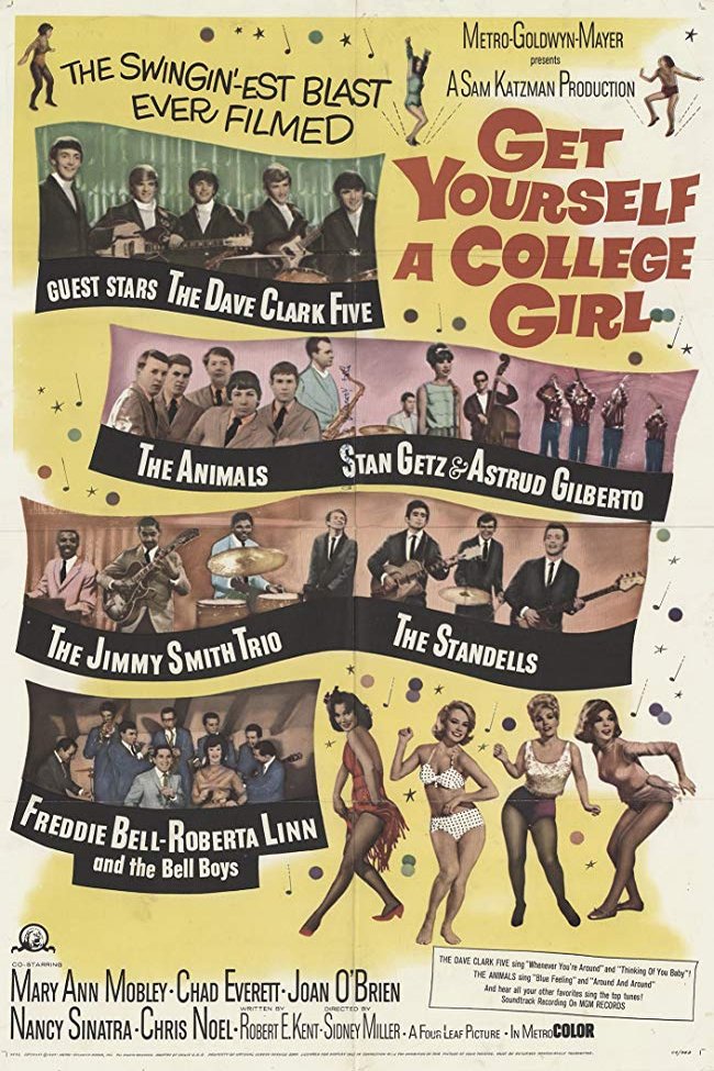 L'affiche du film Get Yourself a College Girl