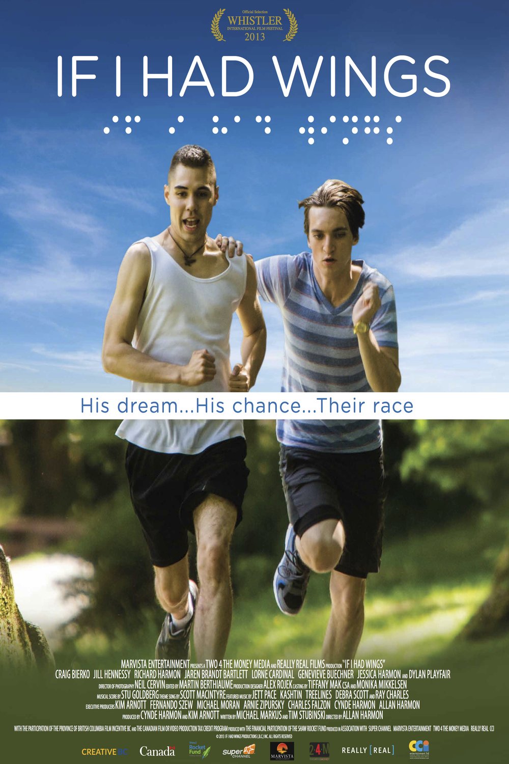 L'affiche du film If I Had Wings