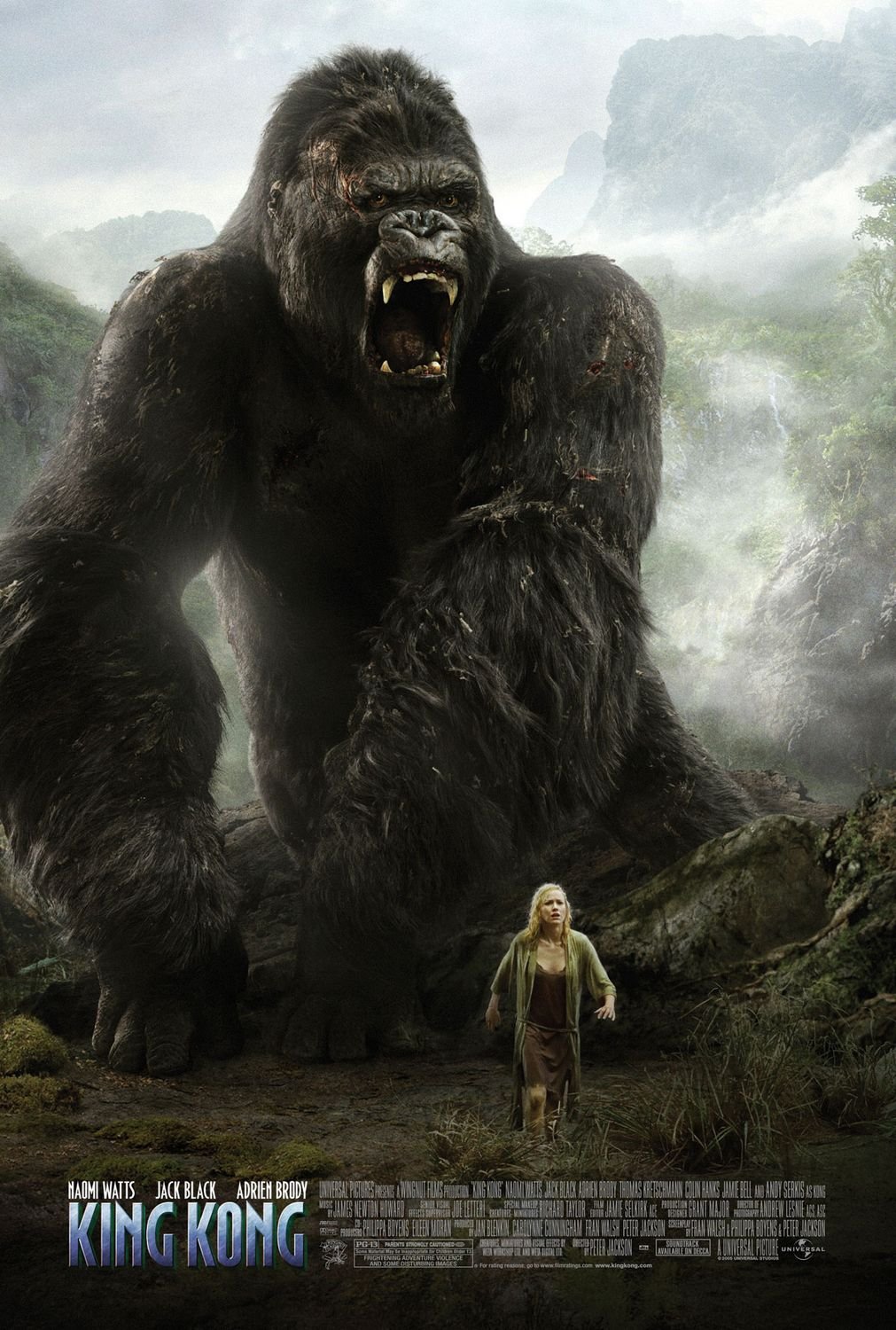 L'affiche du film King Kong