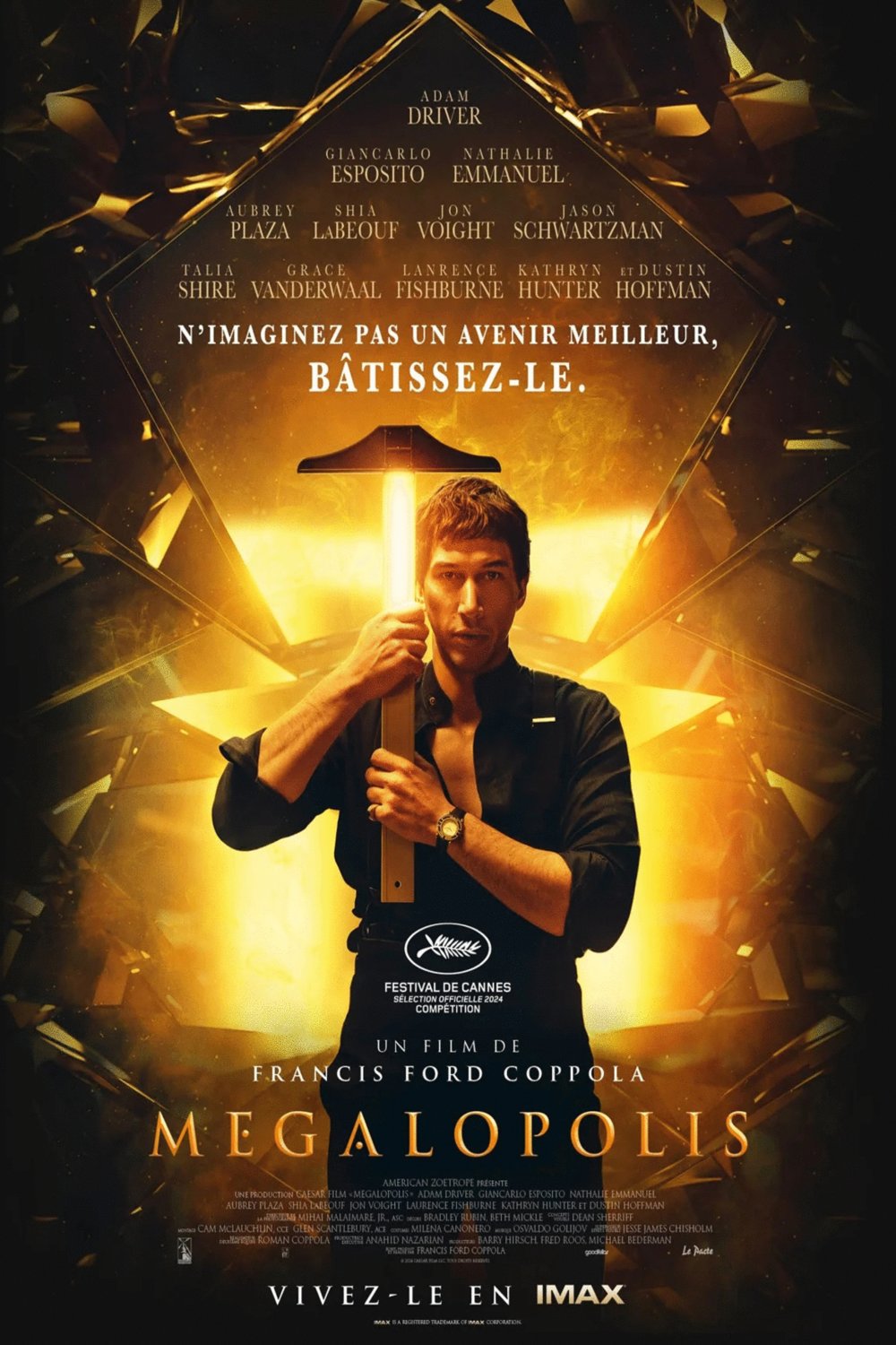 L'affiche du film Megalopolis v.f.