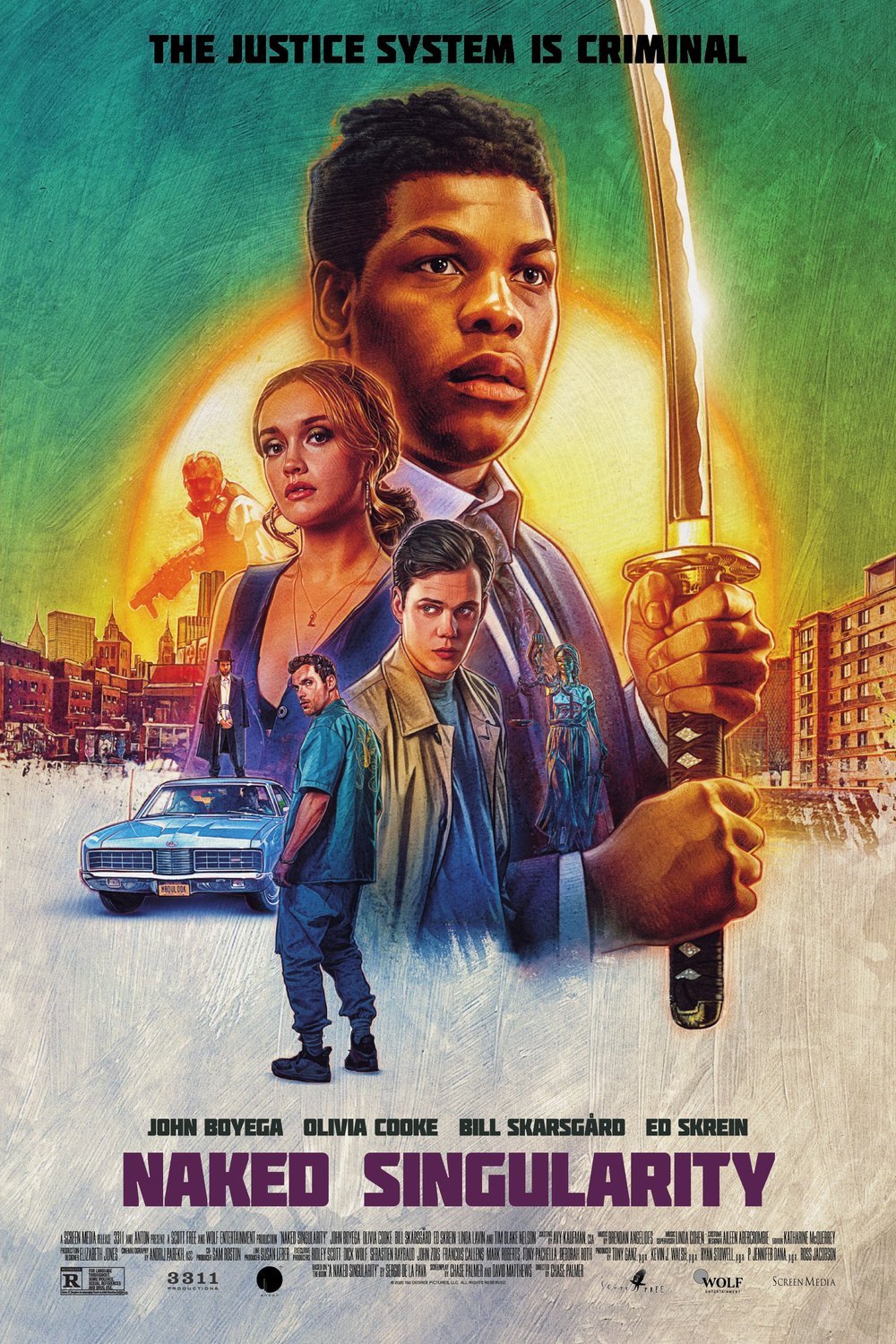 L'affiche du film Naked Singularity